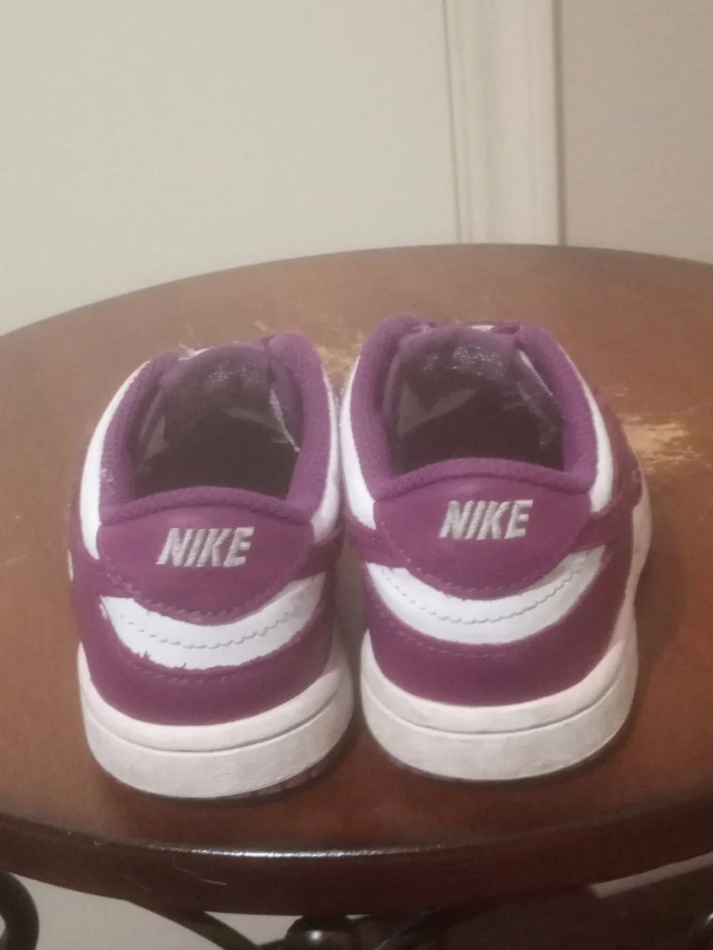 Nike Dunk Low Viotech Purple Sneakers Kids Toddler Size 9C (FB9107-110) - Picture 10 of 12